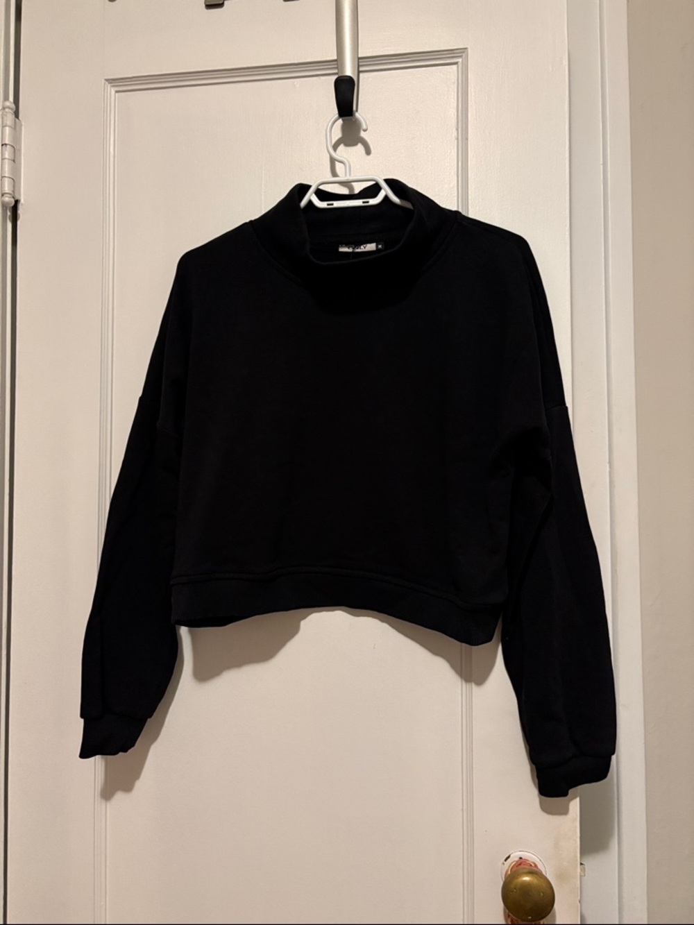 ONLY Black Cropped Sweater
